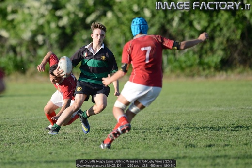 2015-05-09 Rugby Lyons Settimo Milanese U16-Rugby Varese 2272